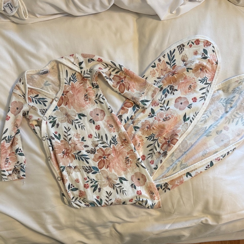 Floral Kids Pajamas Sleep Sack